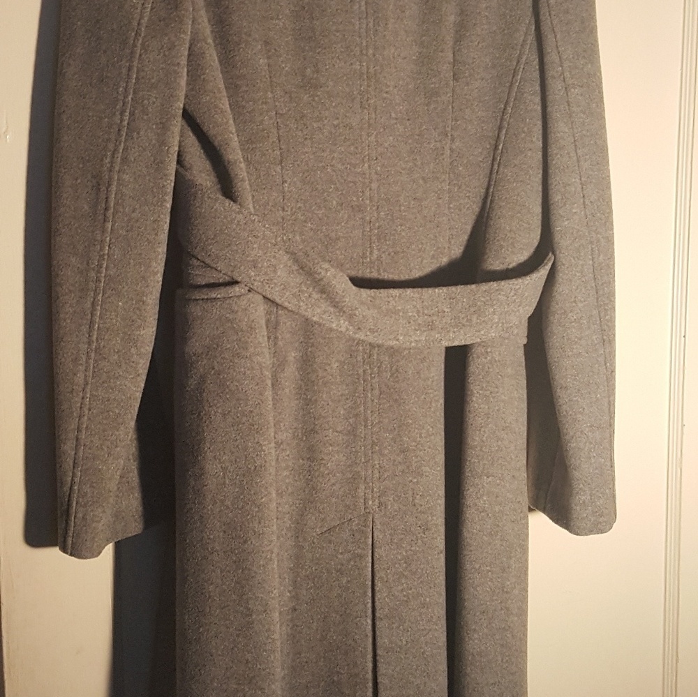 BR Wool/Cashmere Military style coat Y2K - Picture 4 of 7
